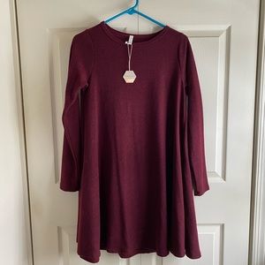 Pink Blush Maternity Sweater Dress